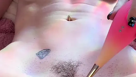 Amcığımla oynarken beni izle