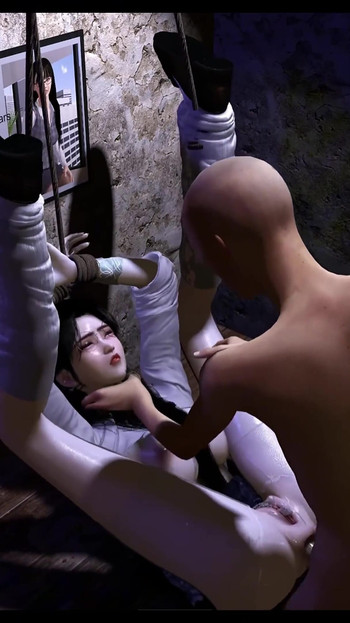 3D Cute Babe Slut Wearing Sexy Jk Dress Got Fucked so Hard