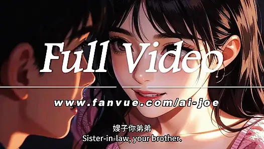 Üvey erkek kardeşimin avının önünde baldızım bana gerçekten böyle bir şey yaptı. Bu çok heyecan verici.. Yapay zeka