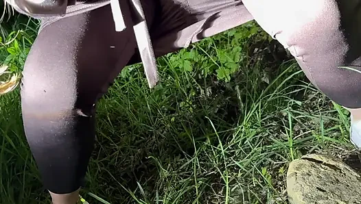 Pissing and fingering