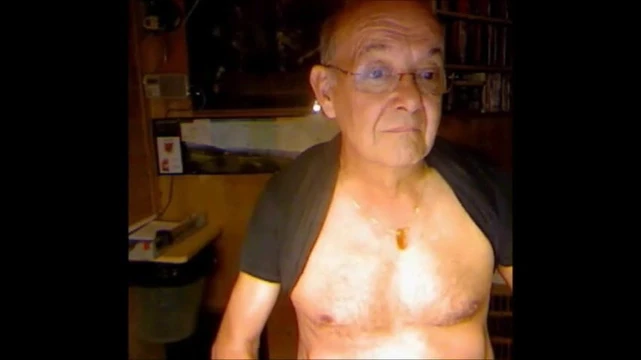 grandpa cums three times