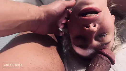 Facial Cumshot Hungarian Fashion Model in Budapest
