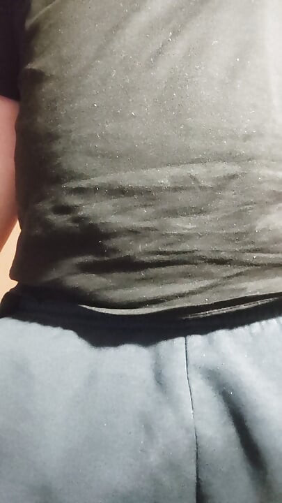 Turning on, sock play, and cumming