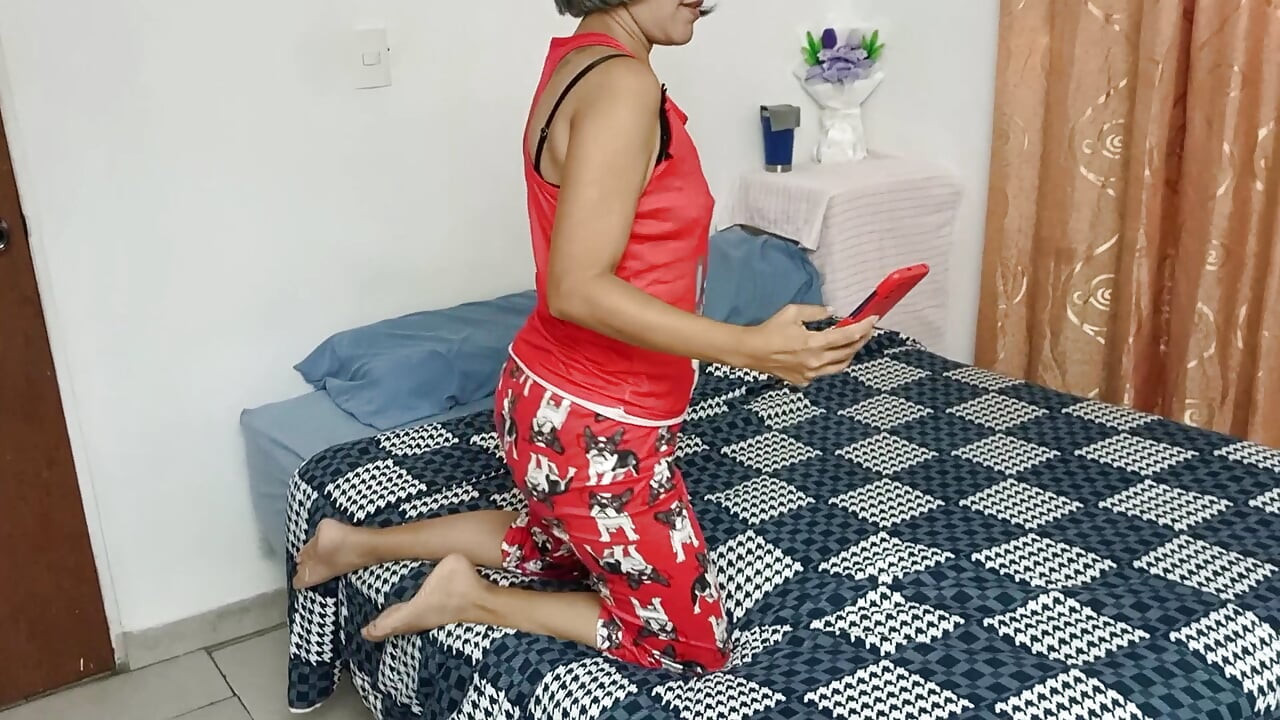 I'm taking pictures to send to my boyfriend and everything gets out of control (tits, ass, dick, moans).