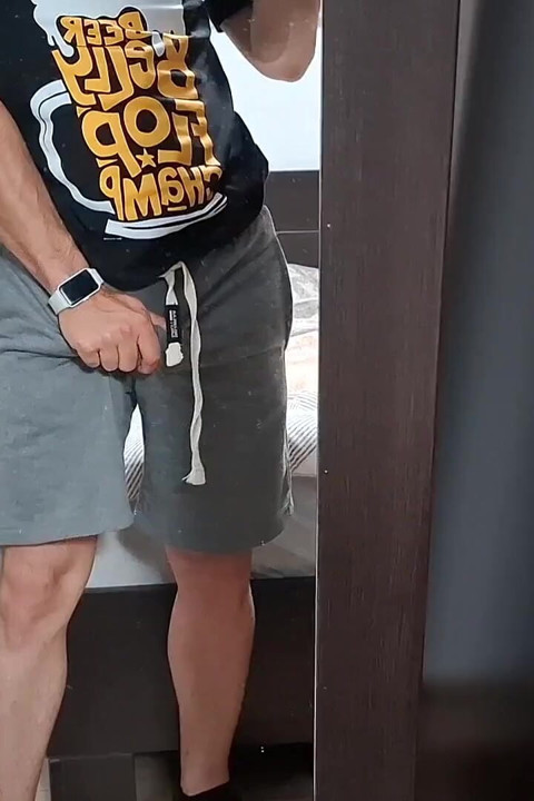 Cute Boy Jerking His Big Dick & Moaning While Cumming Hard