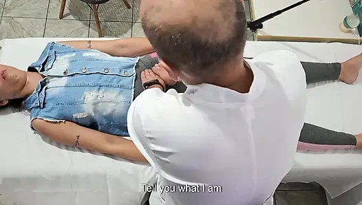 The substitute orthopedic doctor was crazy.