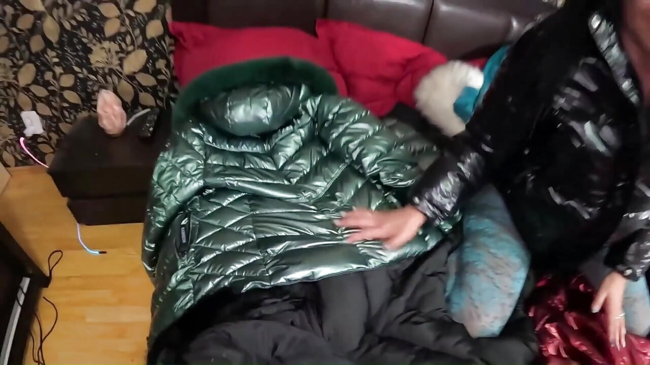 Several Shiny Down-jackets Used for Fucking and Masturbating 267- Preview