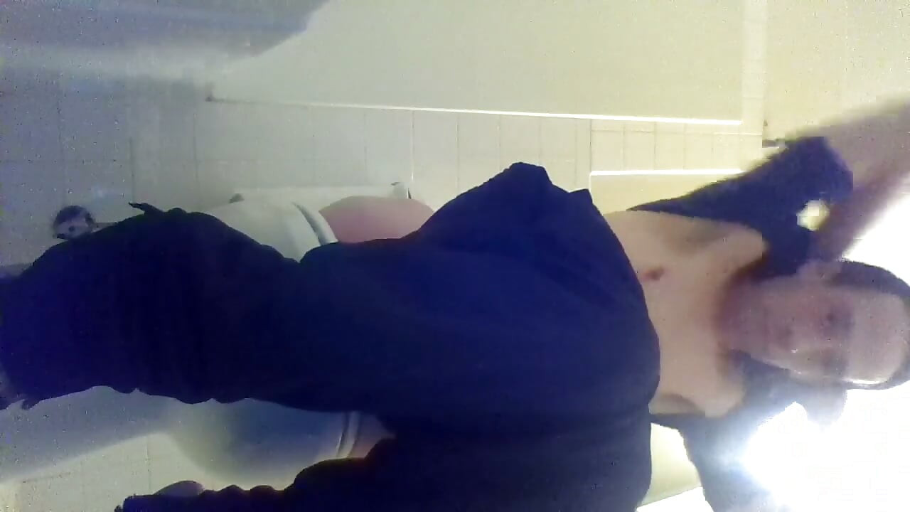 Sitting on My Toilet: Frothy Cumshots, Cum-eating and Cum-play