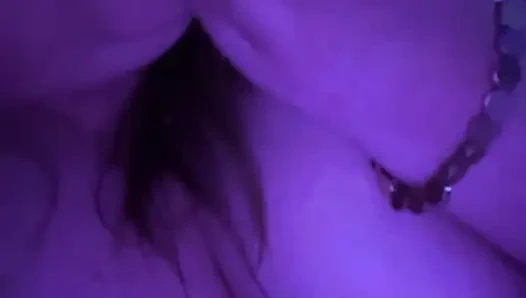 Deep throating practice