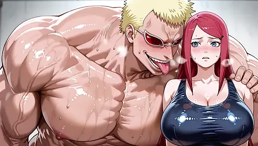 Doflamingo (OP) x Kushina (Naruto)