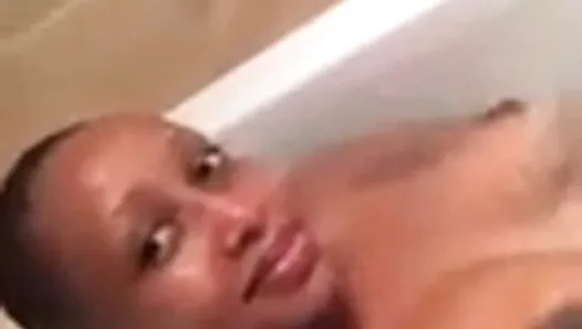 Chela Yegon in Bath Tab