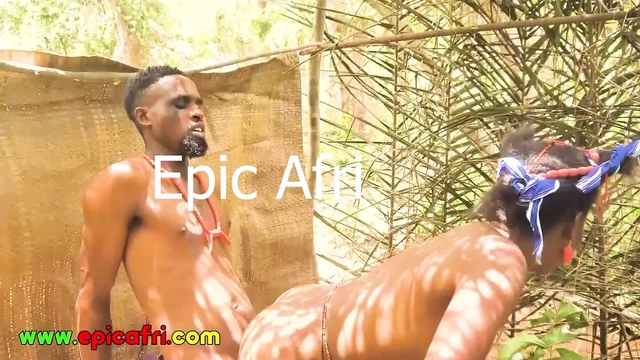 I convinced the married ebony to watch me masturbate (Trailer)