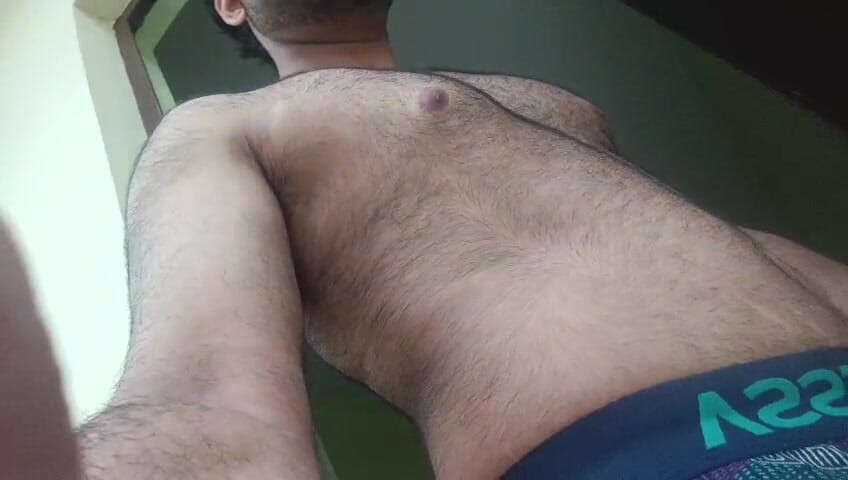 18+ muscular boy nude on street