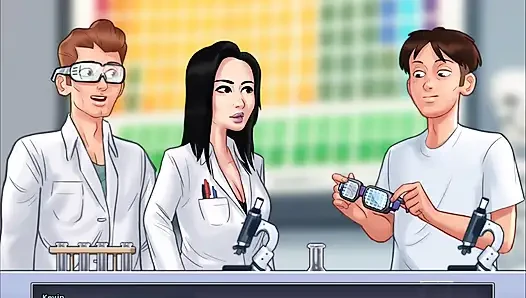 Summertime Saga - Miss Okita Sex Scene