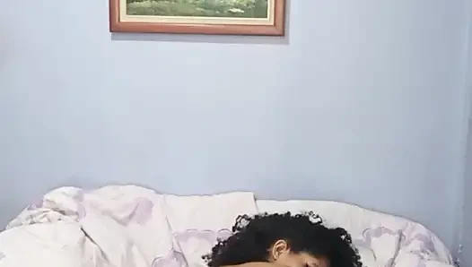 Geiles twerk in einem kleinen tanga