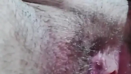 Memek cewek ini dicrot di dalam - close up