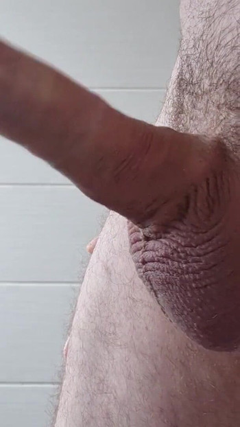 Memorable moment from "Showing off Cock and Balls with Cumshot in Slowmotion"