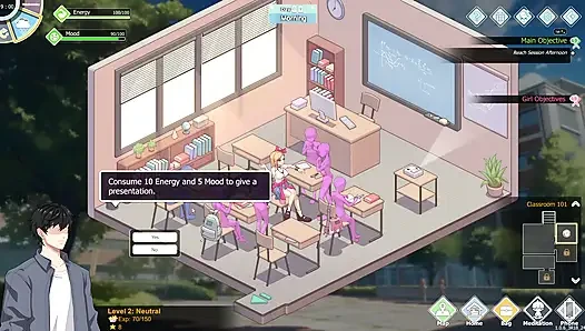 Glückliche studentin! Neues spiel. Ein heißes, blondes erstsemester-mädchen kommt in der nacht in mein zimmer und beginnt, meinen schwanz zu lutschen