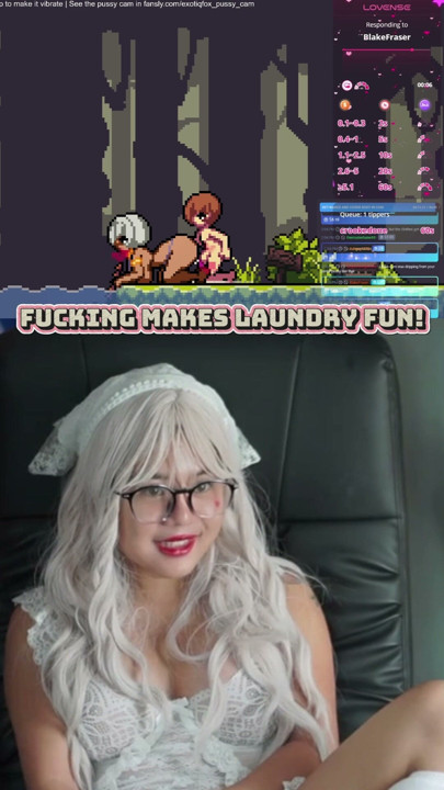 Fucking makes laundry so much fun