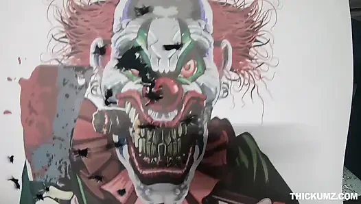Thickumz - Alex Coal bekommt eine ladung sperma auf ihren arsch