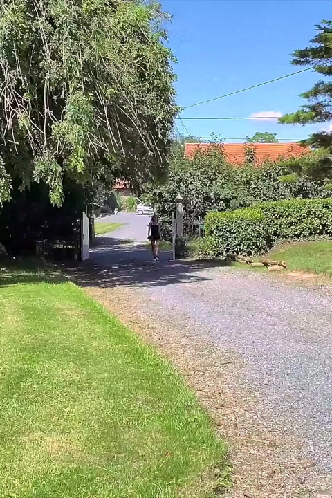 She Bangs an Old Man in Front of Her Boyfriend