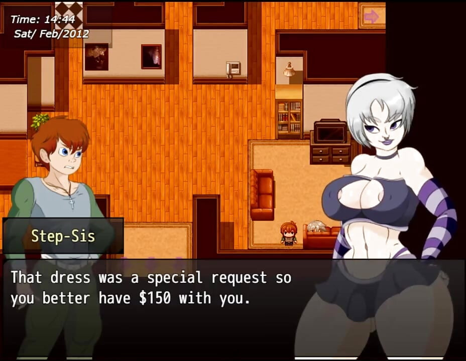 Never Saint Part 13 Step-sis with Pussy Out She Training!! by Loveskysan69