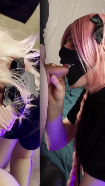 Must-share moment from "Cute femboy sucking stepbro and getting fucked hard - NagisaIf"