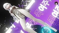 Sexy Chica Anime Bailando + Desnudándose Gradualmente (HENTAI 3D)