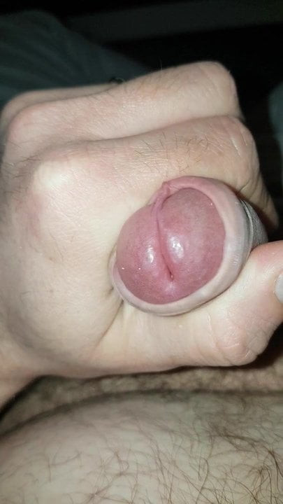Stroking my cock