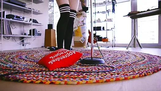 Öğretmenin evcil hayvanı, bir asi videosu