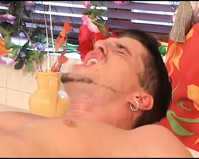 Tattooed brunette German whore enjoys hot anal sex and taste of sperm
