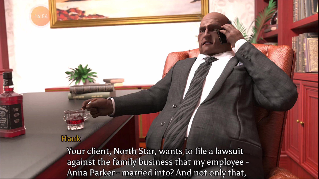 完美的婚姻 #7 - hank 抓住了 anne 的屁股