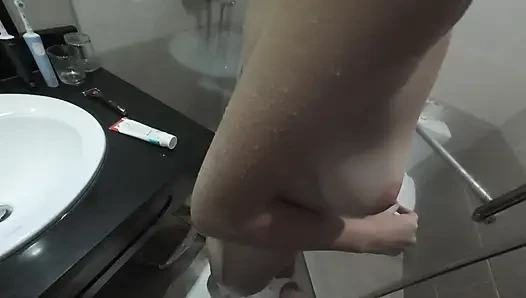 POV Our Naughty Bathroom Routine