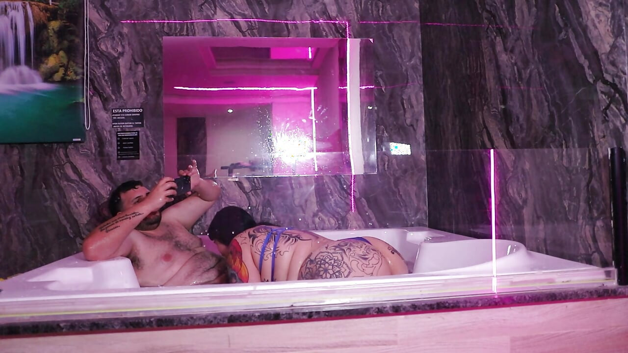 Anal in the Jacuzzi with a Little Argentinian Girl Who Wanted Her Virgin Ass Broken