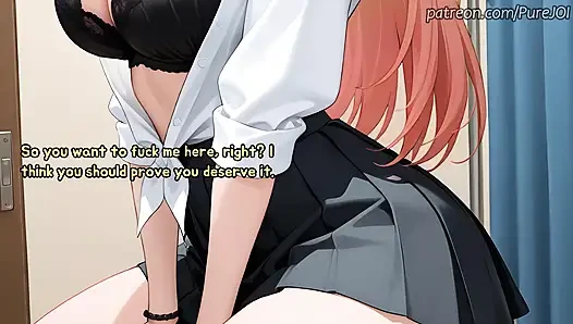 You have creampied Marin Kitagawa's pussy in the fitting room