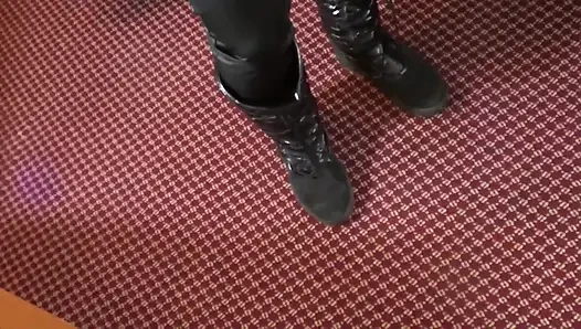 Horny with Perfect Body Gets Intense Fucking From a Muscular Guy with a Big Cock