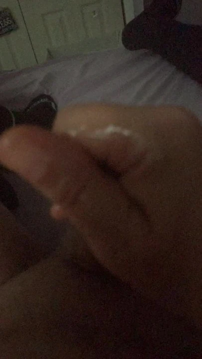 Masturbating in slow motion cum shot