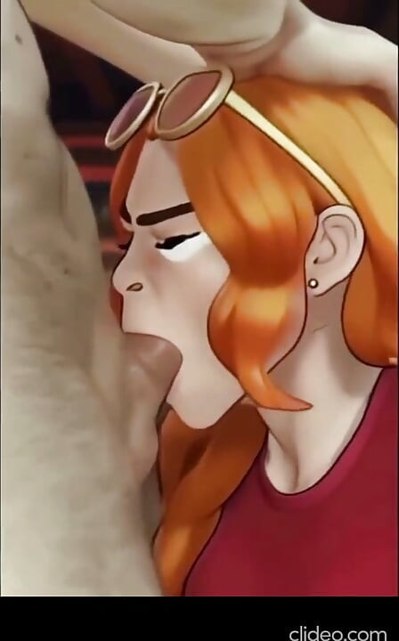 Blond oransje jente romantikk