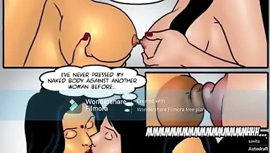 Savita bhabhi aur annie ki gaand faad chudai.