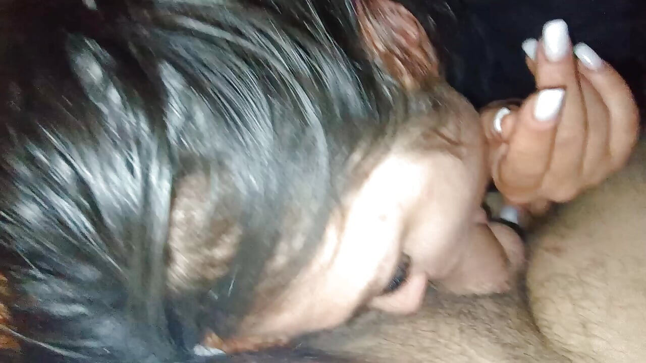 Tired stepdad fucked me in the mouth and let go in my mouth