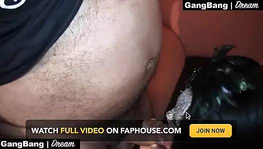 Masked MILF-housewives Have Anonymous Creampie-gangbang