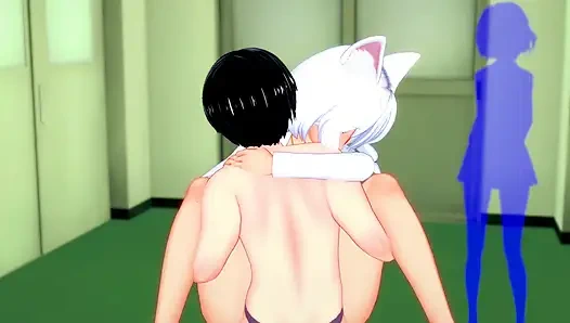 VOLLBUSIGES COSPLAY-MÄDCHEN HART GEFICKT -HENTAI +18