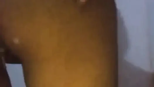 Sri Lankan Girlfriend Slapping Her Big Ass