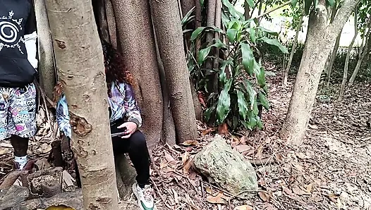 Mario Game в парке закончилась сексом