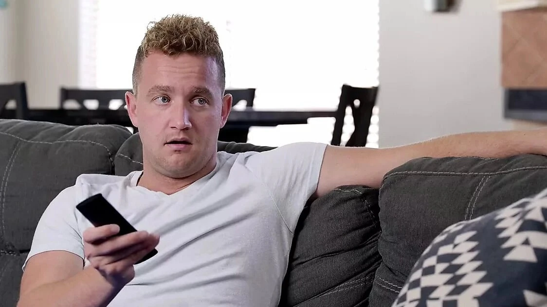 Busty Redhead Annabel Redd Rides Roommate’s Big Cock - S14:E12