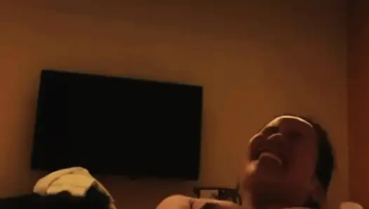 In a room in Florida, she masturbates every day waiting for you to message her in the chat