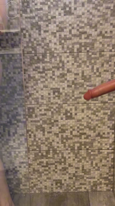A sexy mother-in-law used a ruse to seduce her son-in-law into having sex in the shower | Clip 1