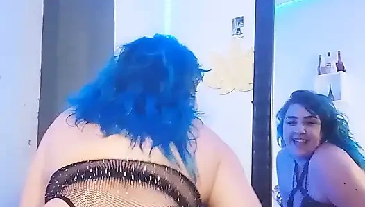 Chubby Sexy Dancing Brazilian Funk