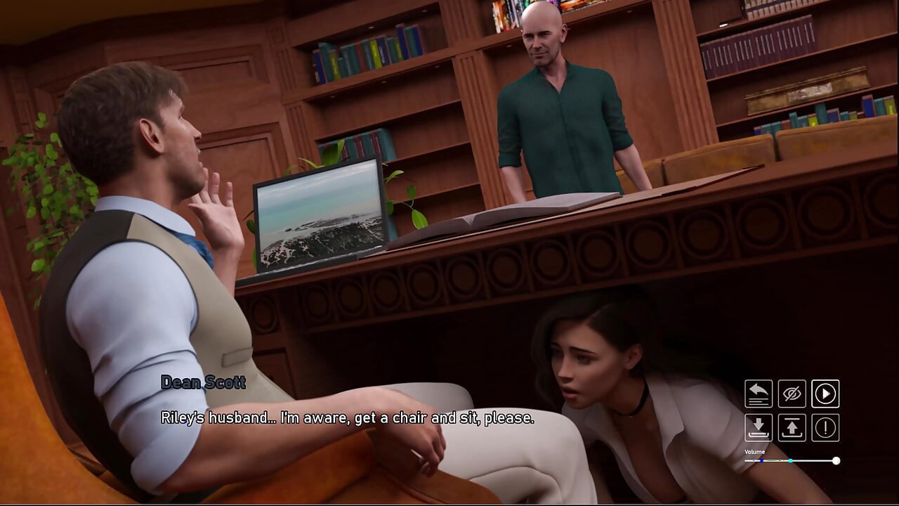Steps of Debauchery 18 Cant Believe She Will Give the Dean a Blowjob Under His Desk