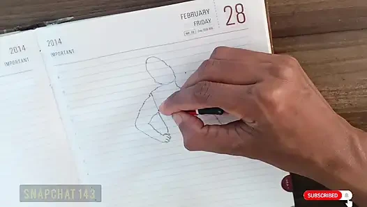 Komal was with the teacher for the exam but her mood changed.